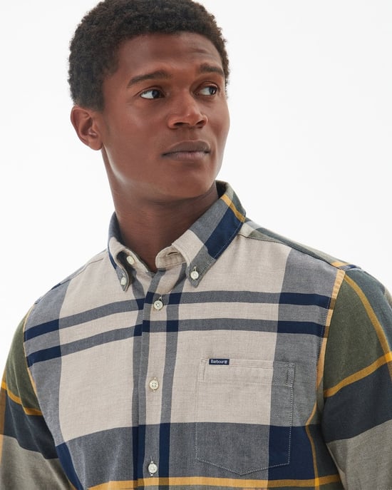 Barbour Dunoon Tailored Mens Shirt - Image 2