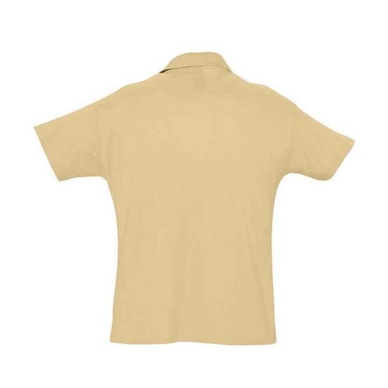 SOLS Mens Summer II Polo Shirt (Sand) - Image 2