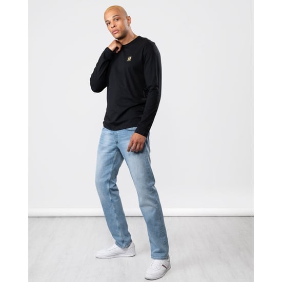 Belstaff Long Sleeved Logo Patch T-Shirt - Image 5