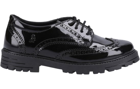 Hush Puppies Maxine Patenten School Schoenen Junior Meisjes - Image 1