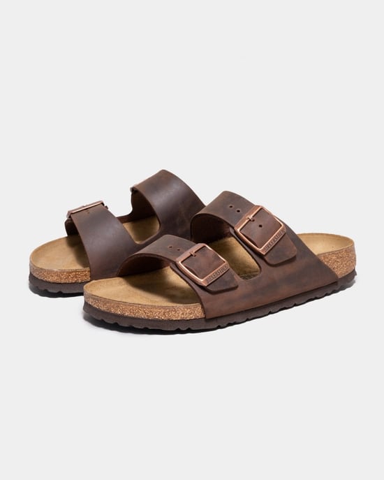 Birkenstock Arizona Oiled Nubuck Womens Sandals - Image 1