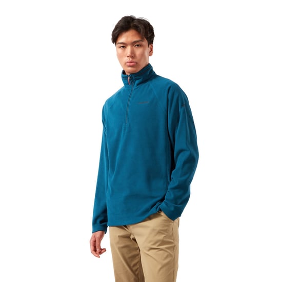Craghoppers Mens Corey VI Half Zip Fleece Top (Poseidon Blue)