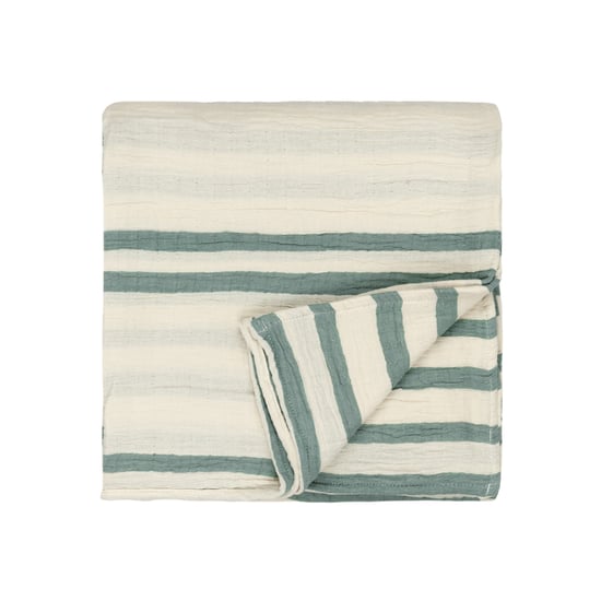 Yard Woven Stripe Cotton Bedspread - Image 3