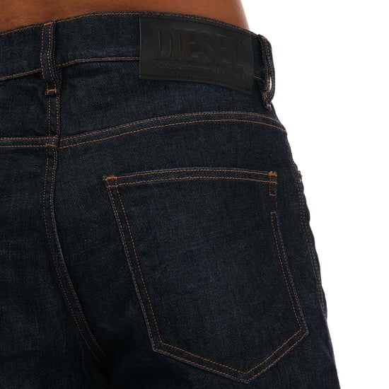 Heren Diesel D-Macs Straight Jeans in Denim - Image 6