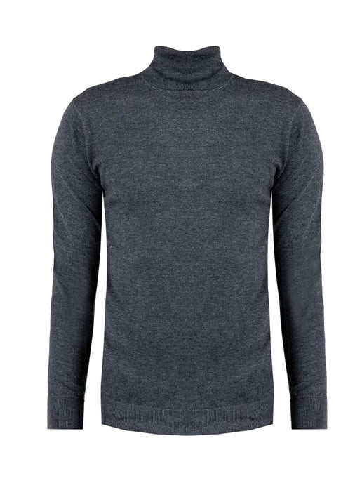 Xagon Man Pullover Turtleneck Men's Grey - Image 1
