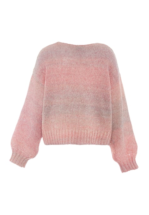 Mymo Jumper Dames roze geel - Image 2