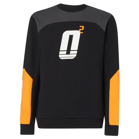 Oakley Long Sleeve Crew Neck Mens Black Racing Team Top 472544 02E