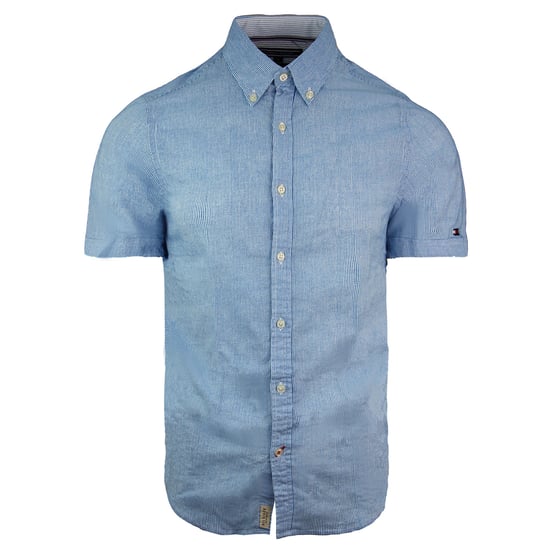Tommy Hilfiger Casual blå skjorta för herrar - Image 1