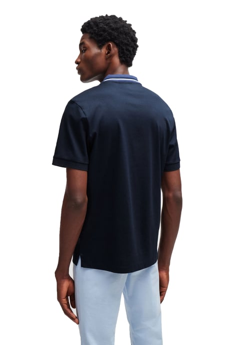 Boss Phillipson 36 Polo Shirt Dark Blue - Image 3