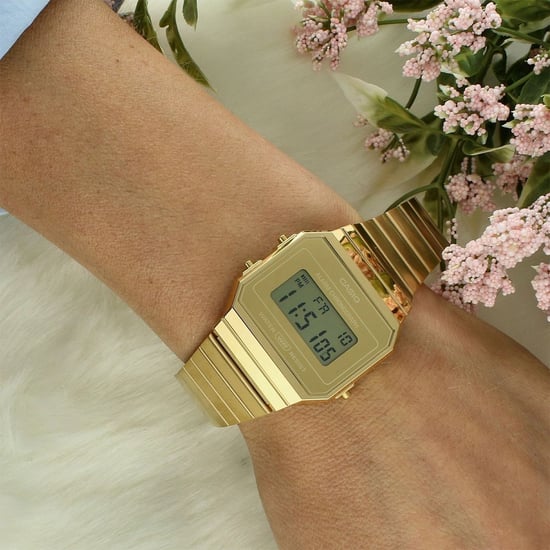 Casio Casio Collection Vintage Women's Gold Watch A700WEVG-9AEF - Image 3