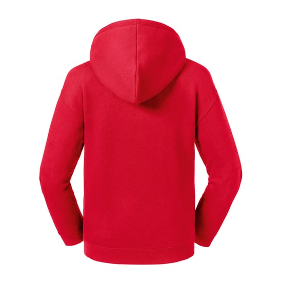 Russell Childrens/Kids Authentic Hooded Sweatshirt (Classic Red) - Image 2