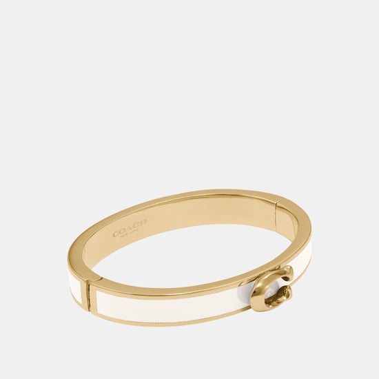 Push C Hinged Bangle - Image 2