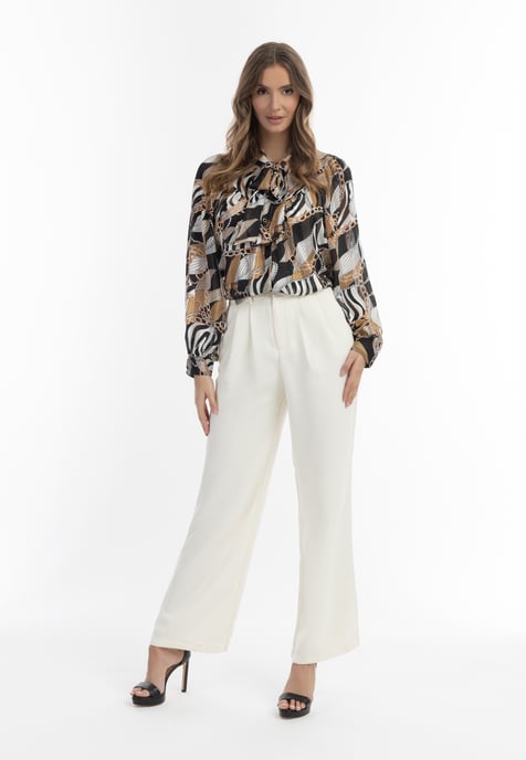 faina blouse caneva with lace