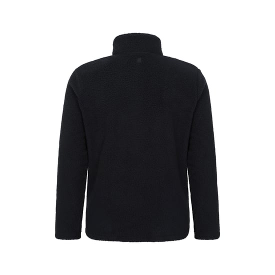 Mountain Warehouse Mens Ted Borg Half Zip Fleece Top (Black) - Image 2