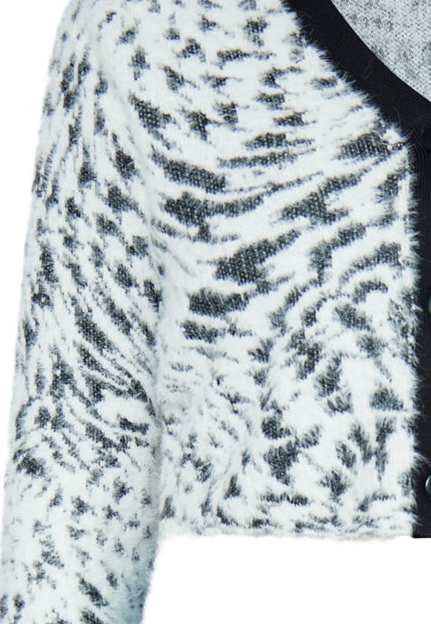 Mymo Vest Dames wit zwart - Image 3