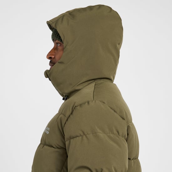 North Ridge Men's Saunter Baffle Water Repellent & Insulated Puffer Jacket with Hood
