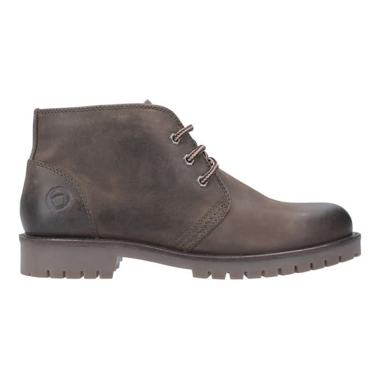 Cotswold Stroud Mens Leather Lace Up Shoe Boot (Khaki)