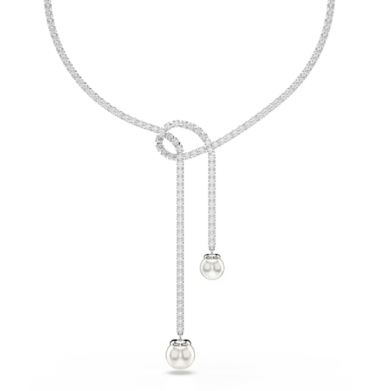 Swarovski 'Matrix' Vrouwen Basis Metalen Ketting - Zilver 5692416 - Image 1