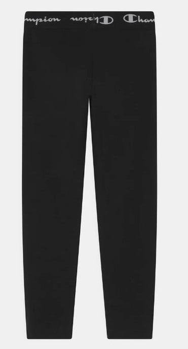 Womens Champion Logo Leggings in Black