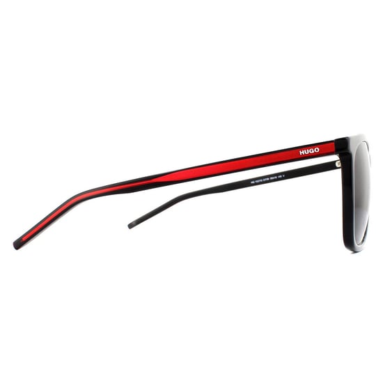 Hugo by Hugo Boss Sunglasses HG 1027/S OIT IR Black Red Grey - Image 4