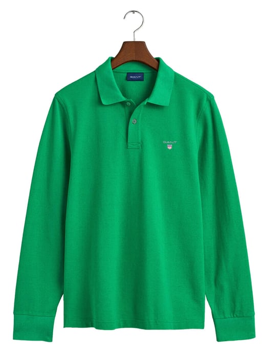 Gant | Mens Long Sleeve Polo Shirts - Image 5