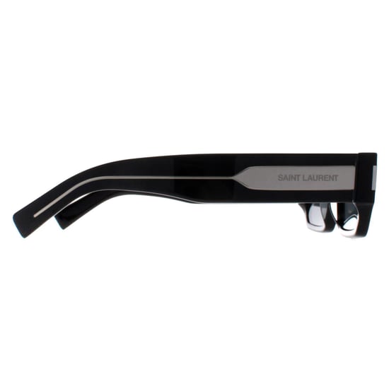 Saint Laurent Rectangle Mens Black Grey SL660 - Image 4