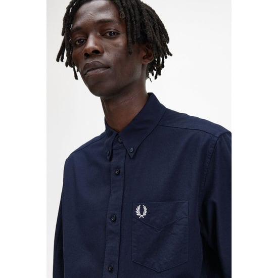 Fred Perry Mens Long Sleeve Oxford Shirt