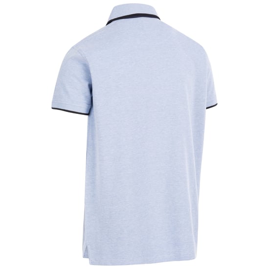 Trespass Mens Skate Polo Shirt (Denim Blue)