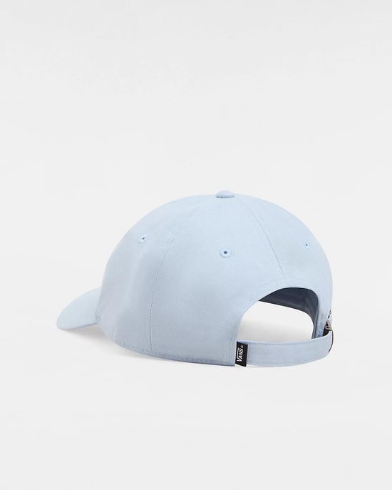 VANS Court Side Curved Bill Jockey Hat in Dusty Blue - Image 3