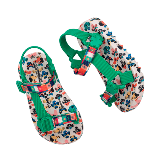 Playtime x Fabula Green/Beige Sandals - Image 3