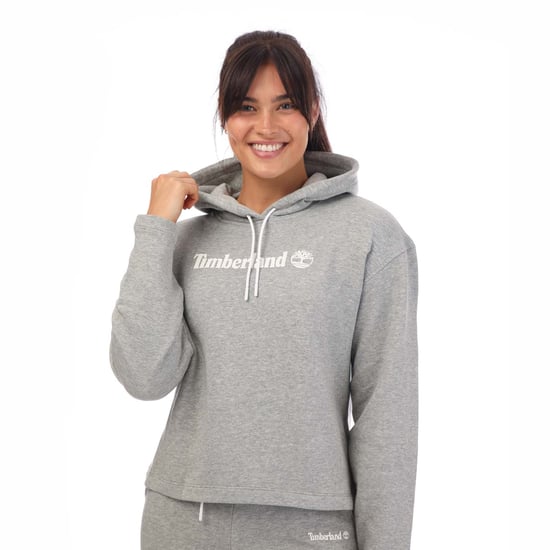 Women's Timberland Northwood Brushback Hoody in Grey Heather