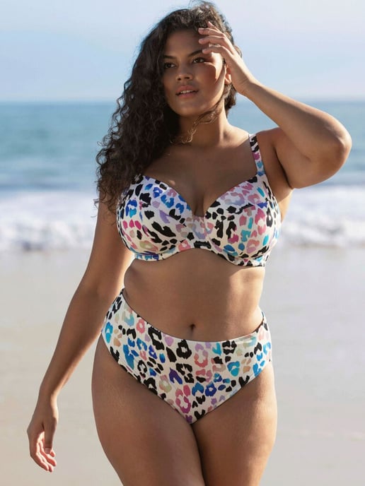 Party Bay Plunge Bikini Top