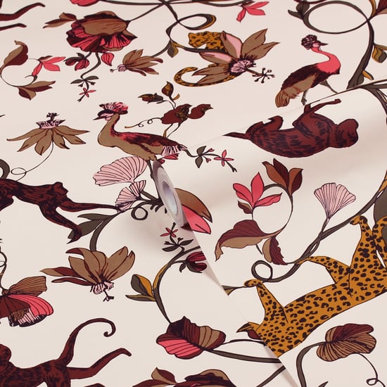 Exotic Wildlings Tropical Printed Wallpaper - Image 1