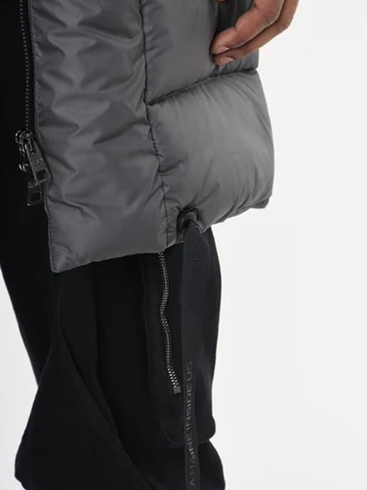 La Haine Inside Us Kurka Puchowa Down Jkt Men's Grey - Image 6