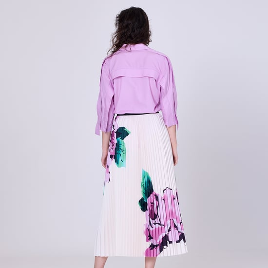 Wide shoulder straps shirt