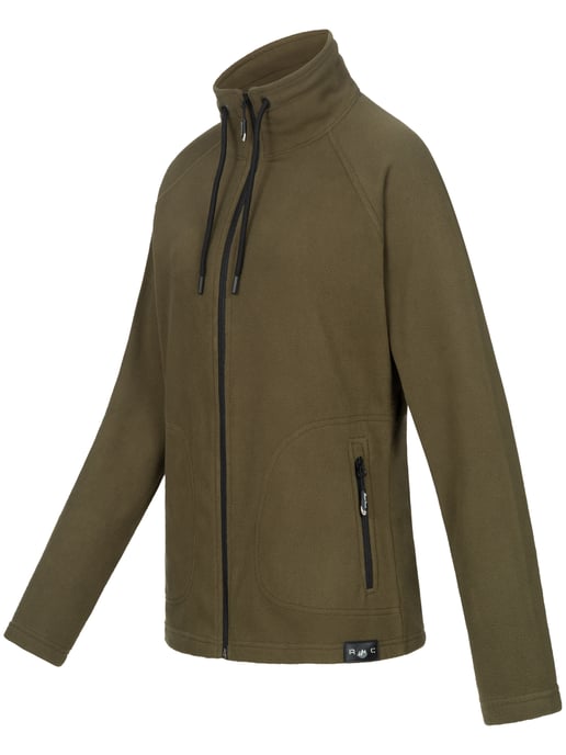 Rock Creek Fleecejacke Dunkelgrün