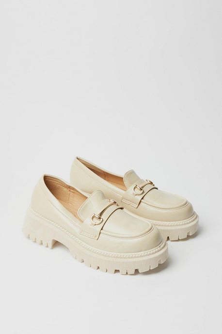 Faith: Nola Snaffle Detail Chunky Loafers