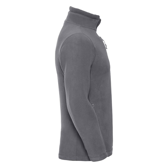 Russell Heren Full Zip Outdoor Fleece Jacket (Convoy Grijs Effen) - Image 3