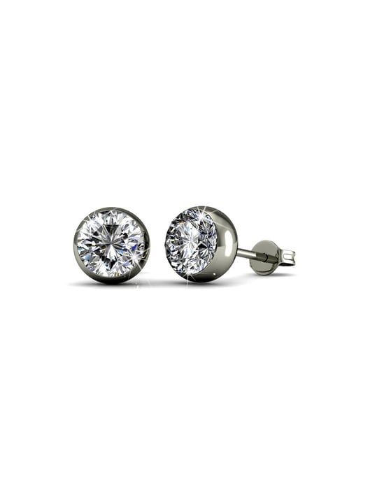 copy of Moon Set - Silver and Crystal - Image 3