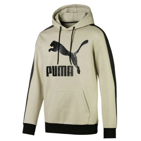 Puma Luxe Pack Long Sleeve Pullover Beige Mens Hoodie 596739 32