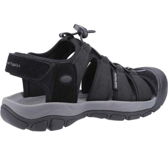 Hush Puppies Mens Peru Sandals (Black) - Image 2