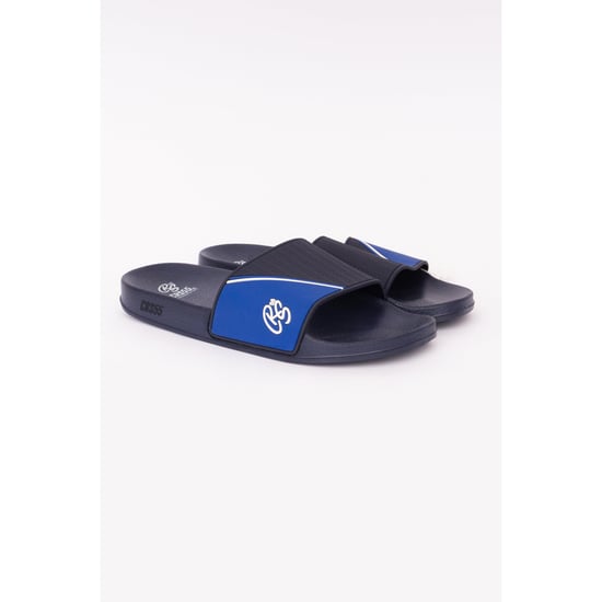Crosshatch Mens Ventamoore Sliders (Navy/Blue) - Image 1