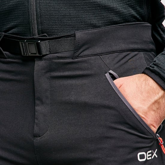 OEX Men's Winter Strata Walking & Hiking Trousers, Black