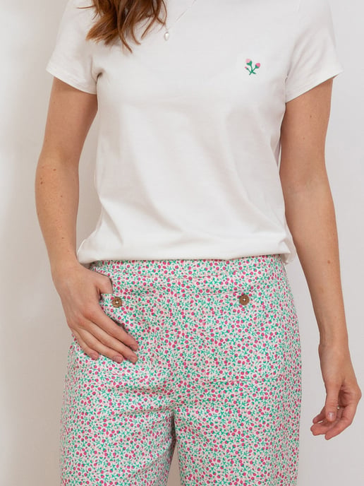 Kite Clothing Fiddleford Wide Leg Twill Crops