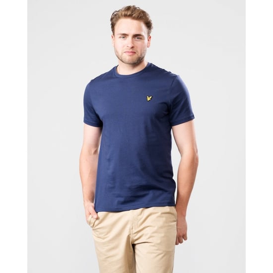 Lyle & Scott Tee SS Plain T-Shirt Blauw - Image 3