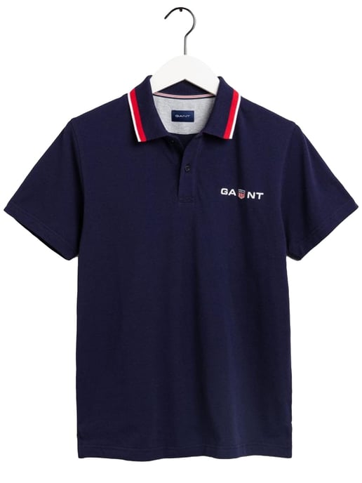 Gant | Mens Retro Polo Shirt - Image 5