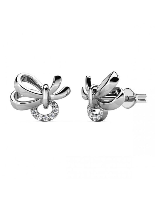 Posie örhängen - silver och kristall - Image 1