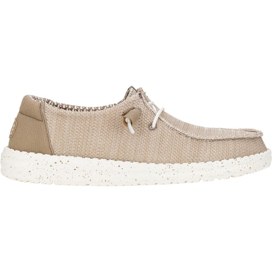 HEYDUDE Wendy Stretch Mesh Polyester Dam Loafers i valnötsfärg - Image 6