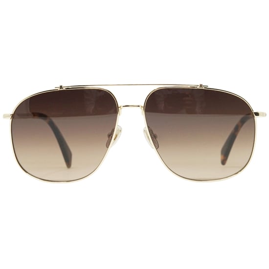 Lanvin bruine gradintlens gouden zonnebril - Image 1