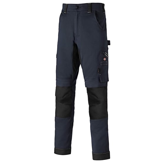 Dickies Universal Flex Knee Pad Mens Navy/Black Trousers - Image 1